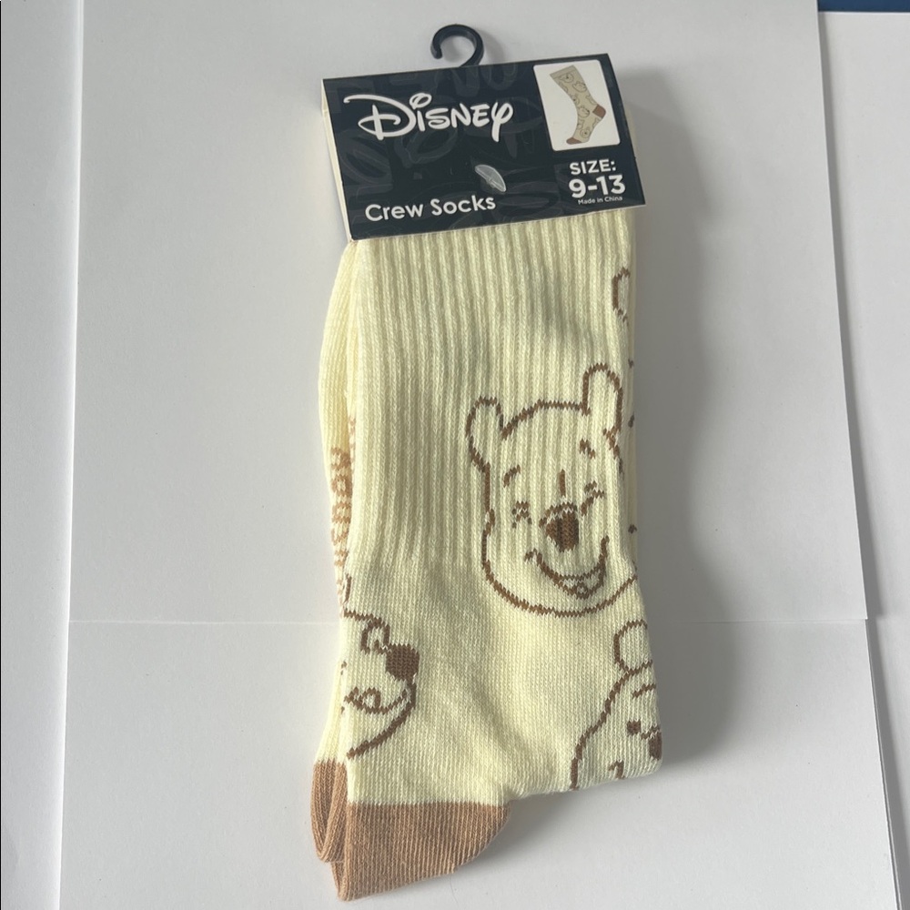 Winnie the Pooh socks 1 pair size 9-13
